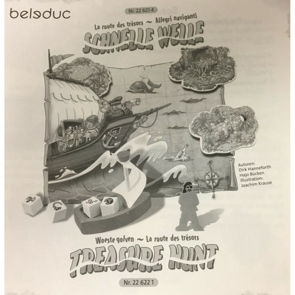 Treasure Hunt Board Game ©2003 Ravensburger Speileverlag 2-4 Players HTF Retired - Picture 9 of 12